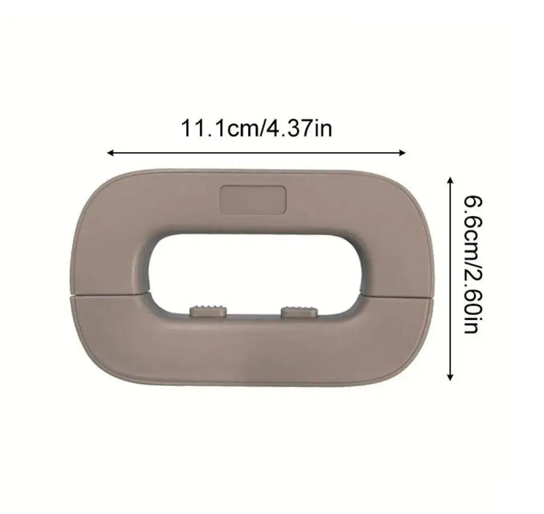 Fridge Drawer Lock Grey White ABS Plastic
