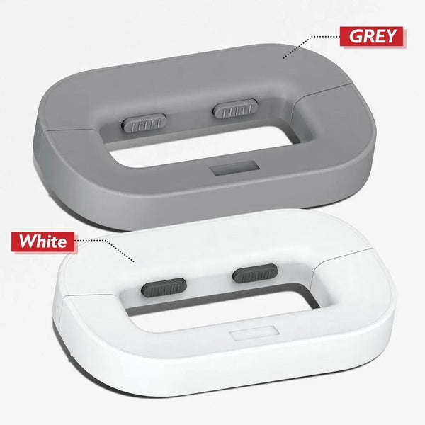 Fridge Drawer Lock Grey White ABS Plastic