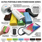 2-Section 18650 Power Bank with Detachable Back Cover
